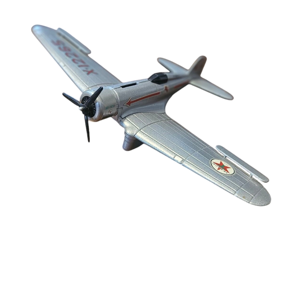 Metal Die Cast Airplane MODEL BANK 1932 Northrup Gamma Ertl Winds of Texaco